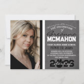 Ankündigung des Abschlusses "Schwarz/Weiß" (Vorderseite)