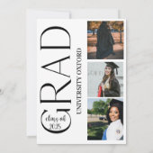 Ankündigung des Abschlusses, Senior Abschluss 2025 (Rückseite)