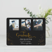 Ankündigung des Abschlusses von Black and Gold Fot (Stehend Vorderseite)