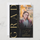 Ankündigung des Abschlusses von Black and Gold Fot (Vorderseite)