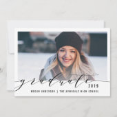 Ankündigung des Abschlusses von elegantem Skript-F (Vorderseite)