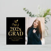 Ankündigung des Abschlusses von Goldbriefen (Stehend vorne)