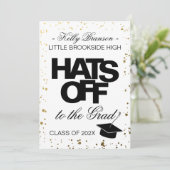 Ankündigung des Abschlusses von Minimalistischem F (Stehend Vorderseite)