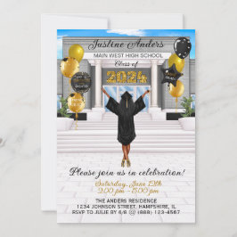 Ankündigung des afroamerikanischen Abschlusses