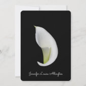 Ankündigung des atemberaubenden Lily Memorial Serv (Rückseite)