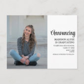 Ankündigung des benutzerdefinierten Foto-Abschluss (Vorderseite)