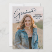 Ankündigung des benutzerdefinierten Foto-Abschluss (Vorderseite)