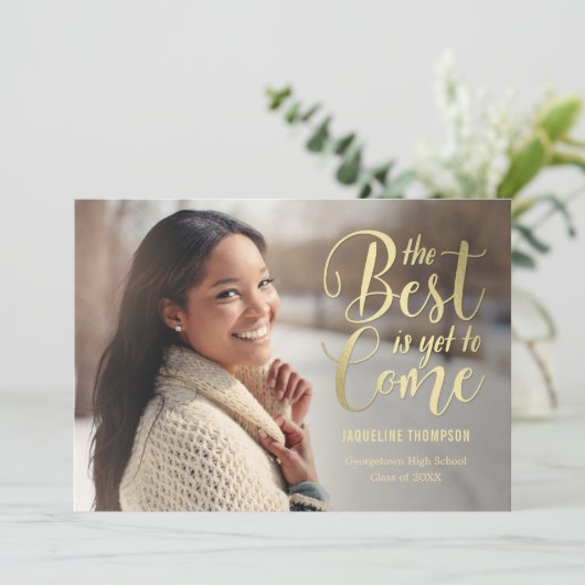 Ankündigung des besten künftigen EDITABLE-FARBE-Ab (Stehend Vorderseite)