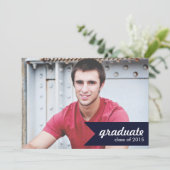 Ankündigung des Blauen Abschlusses der klassischen (Stehend Vorderseite)