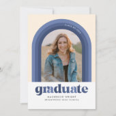 Ankündigung des Blue Retro Arch Abschlusses (Vorderseite)