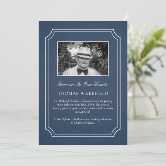 Ankündigung des Blue Stone Foto (Stehend Vorderseite)