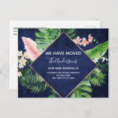 Ankündigung des Blue Tropical Floral Moving (Vorne/Hinten)