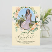 Ankündigung des Botanischen Fotos Abschluss (Stehend Vorderseite)