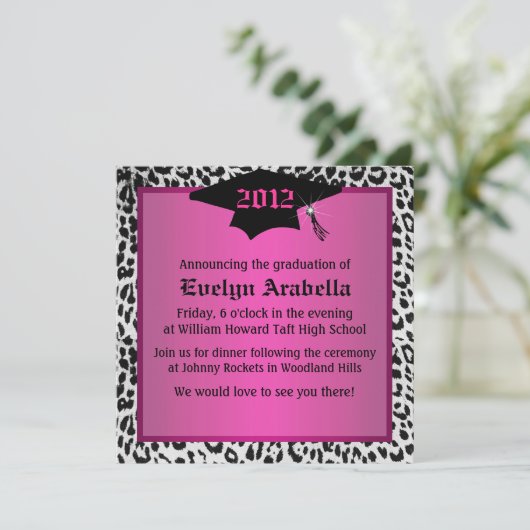 Ankündigung des Cheetah-Abschlusses (Stehend Vorderseite)