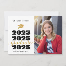 Ankündigung des Christlichen Gold Abschluss Fotos 