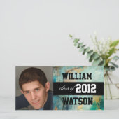 Ankündigung des coolen Abschlusses (Stehend Vorderseite)