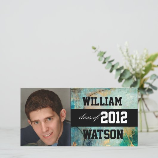 Ankündigung des coolen Abschlusses (Stehend Vorderseite)