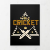 Ankündigung des Cricket Trifold Letter Folds (Cover)