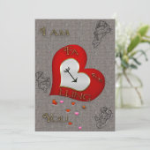 Ankündigung des Cupid Falling (Stehend Vorderseite)