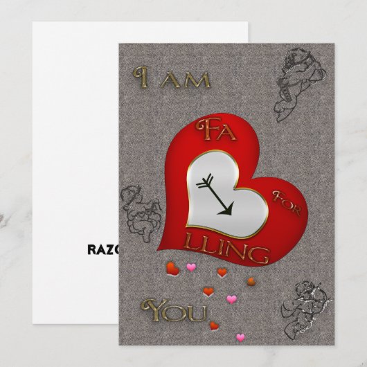 Ankündigung des Cupid Falling (Vorne/Hinten)