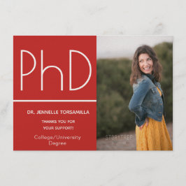 Ankündigung des Doktorandenstudiums Foto