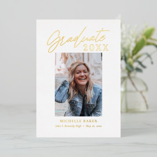 Ankündigung des Efforless Charm Foil Abschluss (Stehend vorne)