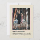 Ankündigung des Fett Type Frame GRAD Abschlusses (Rückseite)