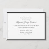 Ankündigung des förmlichen Abschlusses (Vorderseite)