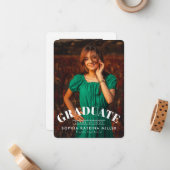 Ankündigung des Foto-Abschlusses (Vorderseite/Rückseite Beispiel)