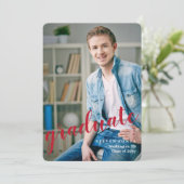 Ankündigung des Foto-Abschlusses (Stehend Vorderseite)