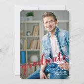 Ankündigung des Foto-Abschlusses (Vorderseite)