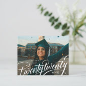 Ankündigung des Foto-Abschlusses der Klasse Postca Postkarte (Stehend Vorderseite)