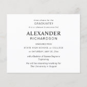 Ankündigung des Foto-Abschlusses Flyer (Hinten)