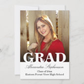 Ankündigung des Foto-Abschlusses für GRAD-Typüberl (Vorderseite)