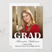 Ankündigung des Foto-Abschlusses für GRAD-Typüberl (Vorne/Hinten)