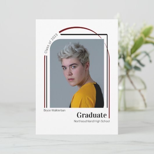 Ankündigung des Foto-Abschlusses für Minimalistisc (Stehend Vorderseite)