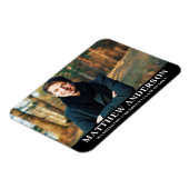 Ankündigung des Foto-Abschlusses Magnet (Linke Seite)