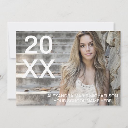 Ankündigung des Fotos (Rückseite)