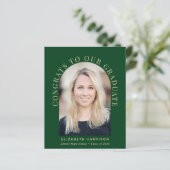 Ankündigung des Fotos "Budget Arch Green Abschluss (Stehend Vorderseite)