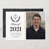 Ankündigung des Fotos des Abschlusses der rechtswi (Vorne/Hinten)