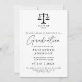 Ankündigung des Fotos des modernen Abschlusses für (Vorderseite)