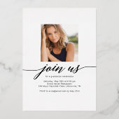 Ankündigung des Fotos "Funkeln Jahr für Abschluss" (Rückseite)