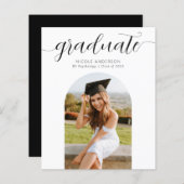 Ankündigung des Fotos für das Graduate-Skript (Vorne/Hinten)