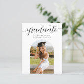 Ankündigung des Fotos für das Graduate-Skript (Stehend Vorderseite)