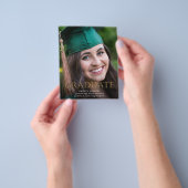 Ankündigung des Fotos für den Abschluss eines Gold Flyer (Gruppe)