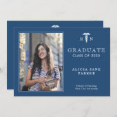 Ankündigung des Fotos für den Abschluss von Kinder (Vorne/Hinten)