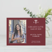 Ankündigung des Fotos für den Abschluss von Kinder (Stehend Vorderseite)