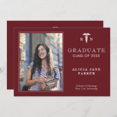 Ankündigung des Fotos für den Abschluss von Kinder (Vorne/Hinten)