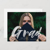 Ankündigung des Fotos für den InkScript-Abschluss (Vorne/Hinten)