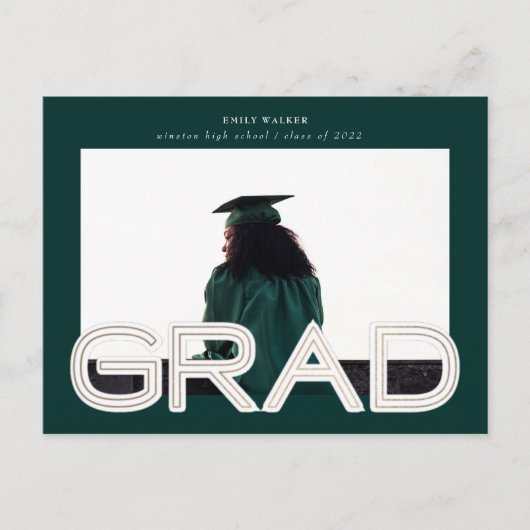 Ankündigung des Fotos für die Ankündigung von Gold (Vorderseite)